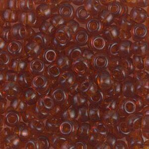 Miyuki Rocailles 6-134 transparent dark topaz 9,9g