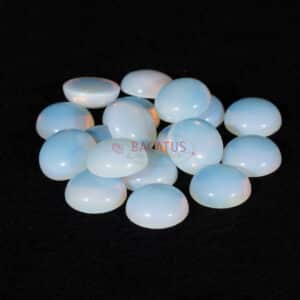 Opal Quarz Cabochon glanz ca. 16mm, 1 Stück